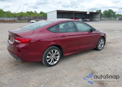 2015 Chrysler 200 S from USA, damaged, VIN 1C3CCCBB3FN724737